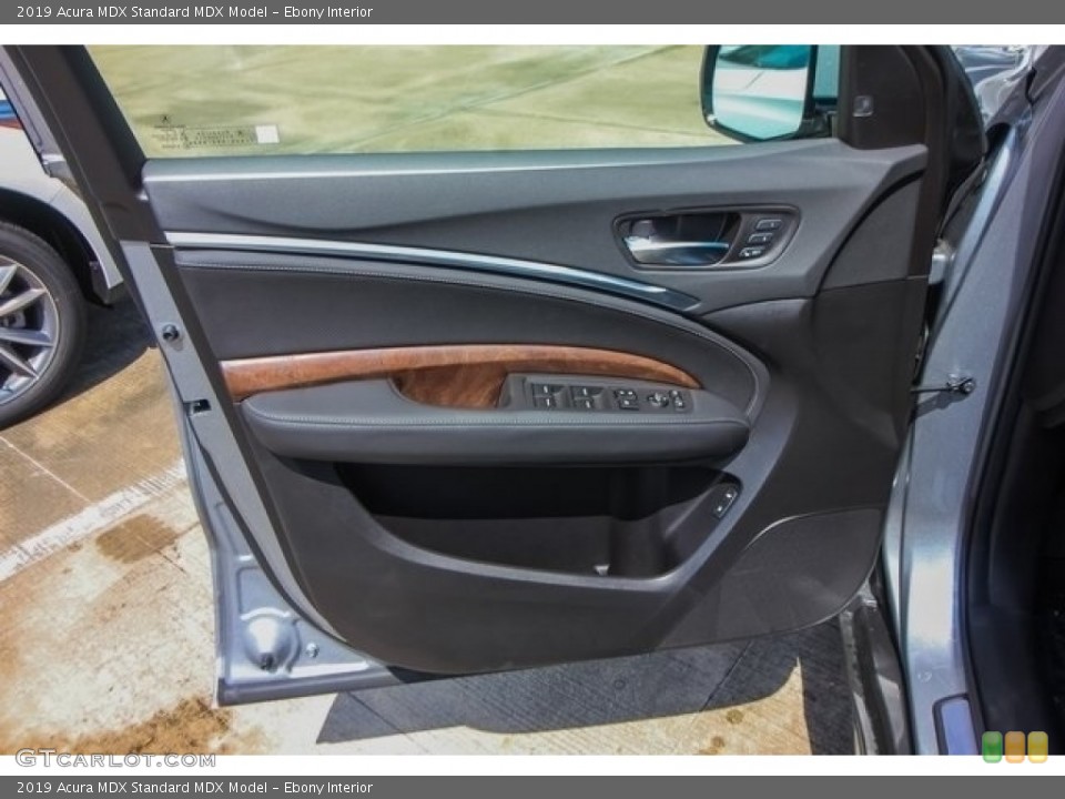 Ebony Interior Door Panel for the 2019 Acura MDX  #129552422