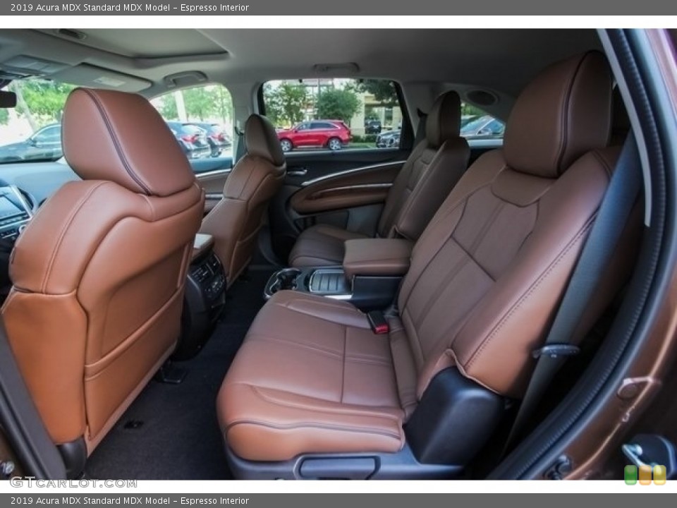 Espresso Interior Rear Seat for the 2019 Acura MDX  #129552941