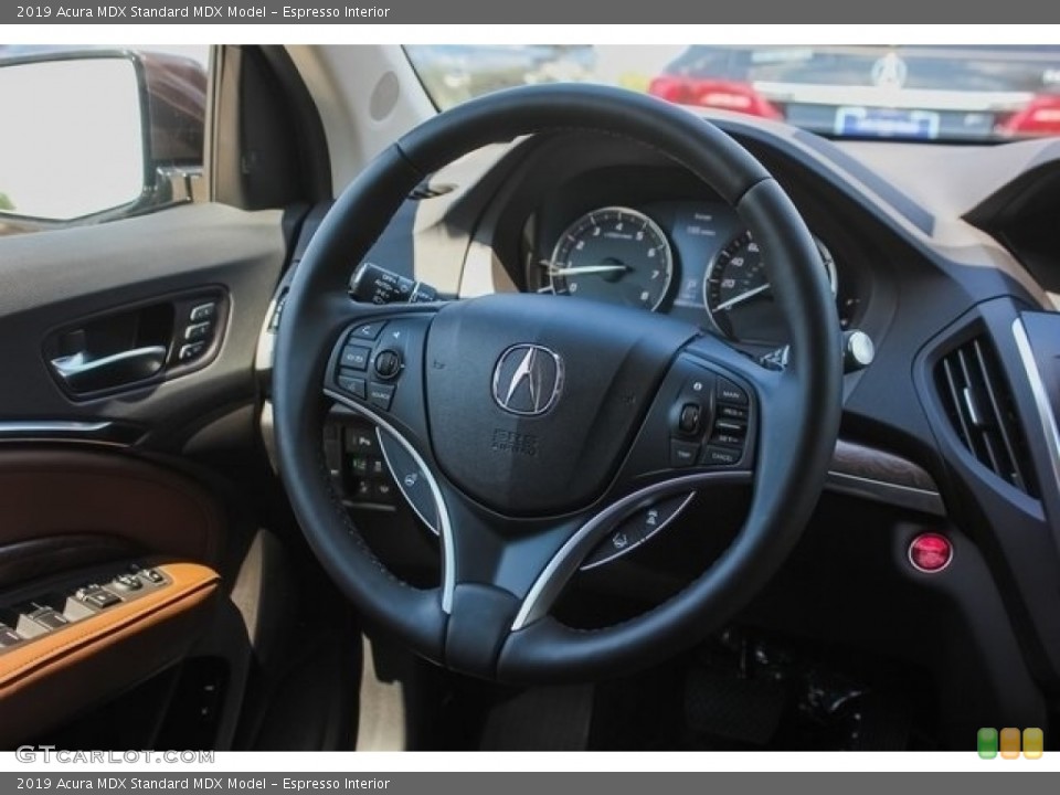 Espresso Interior Steering Wheel for the 2019 Acura MDX  #129552971