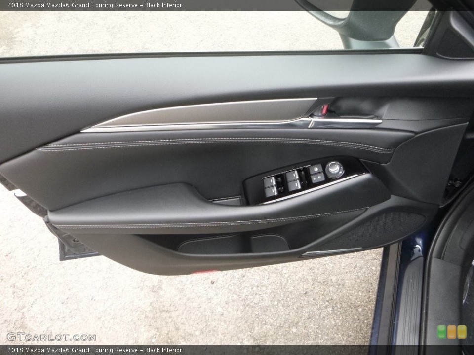 Black Interior Door Panel for the 2018 Mazda Mazda6 Grand Touring Reserve #129555687