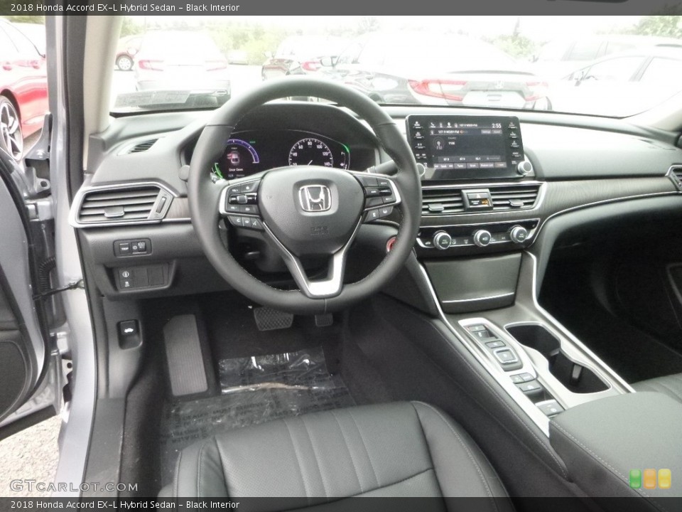 Black Interior Photo for the 2018 Honda Accord EX-L Hybrid Sedan #129567030