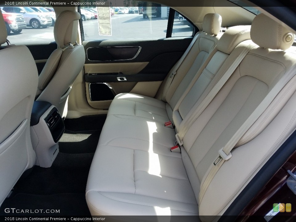 Cappuccino Interior Rear Seat for the 2018 Lincoln Continental Premiere #129570371