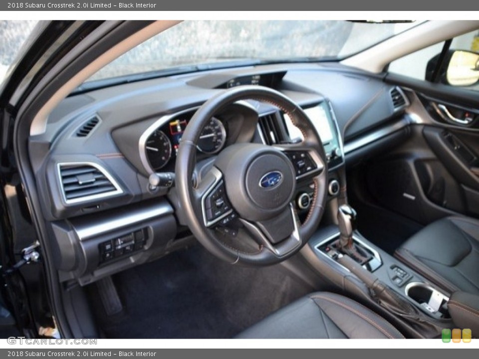 Black Interior Front Seat for the 2018 Subaru Crosstrek 2.0i Limited #129573657