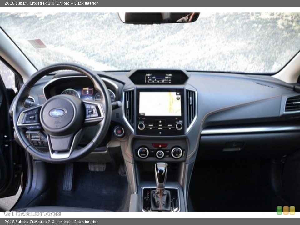 Black Interior Dashboard for the 2018 Subaru Crosstrek 2.0i Limited #129573711