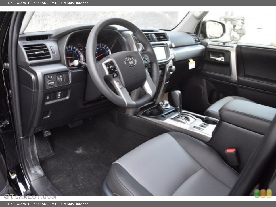 Graphite Interior Photo for the 2019 Toyota 4Runner SR5 4x4 #129575805