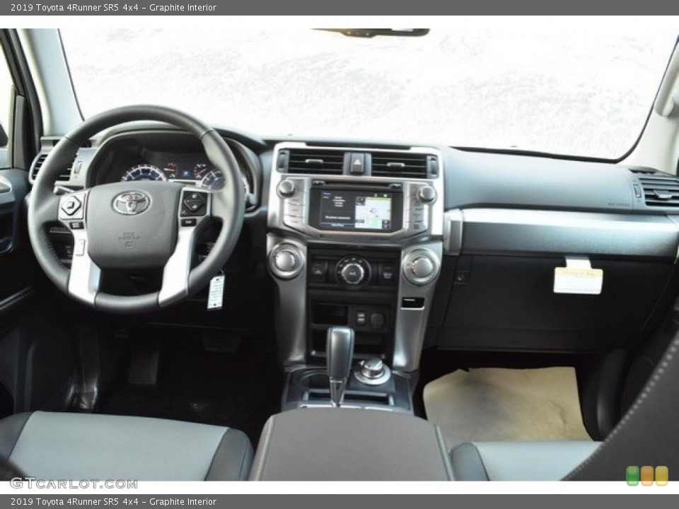 Graphite Interior Dashboard for the 2019 Toyota 4Runner SR5 4x4 #129575919