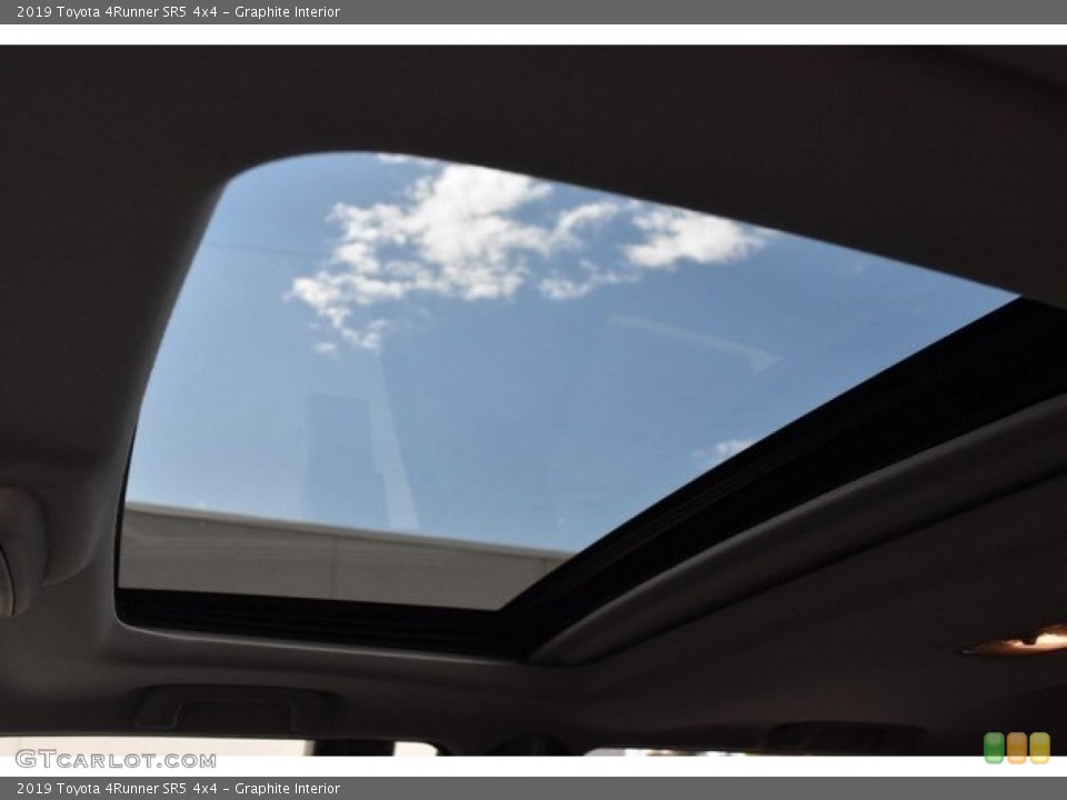 Graphite Interior Sunroof for the 2019 Toyota 4Runner SR5 4x4 #129575934