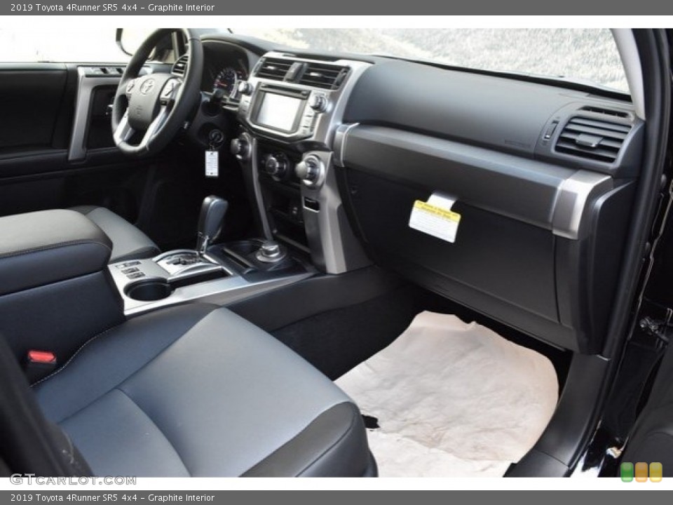 Graphite Interior Dashboard for the 2019 Toyota 4Runner SR5 4x4 #129575991