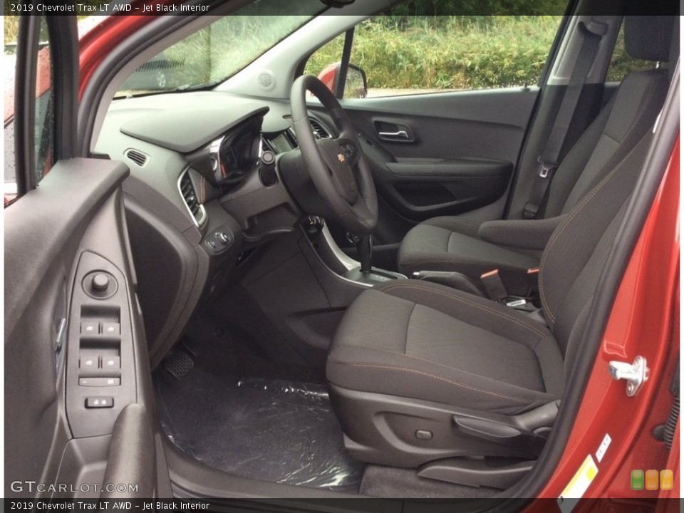 Jet Black Interior Photo for the 2019 Chevrolet Trax LT AWD #129576063