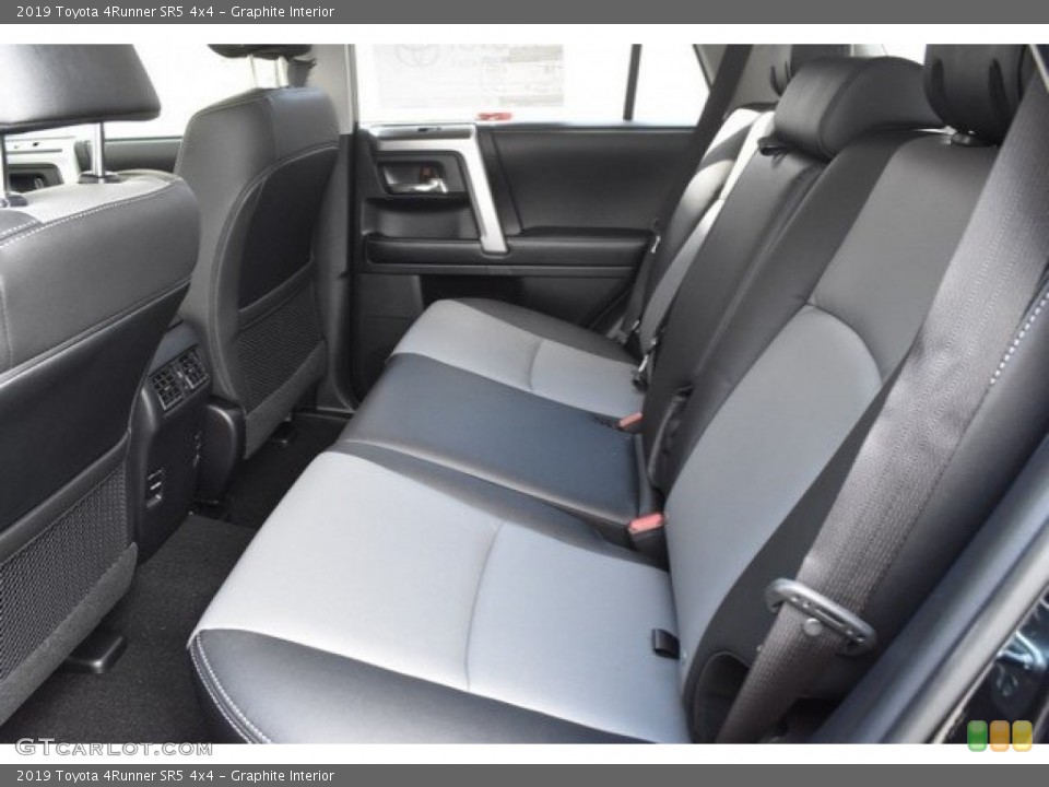 Graphite Interior Rear Seat for the 2019 Toyota 4Runner SR5 4x4 #129576093