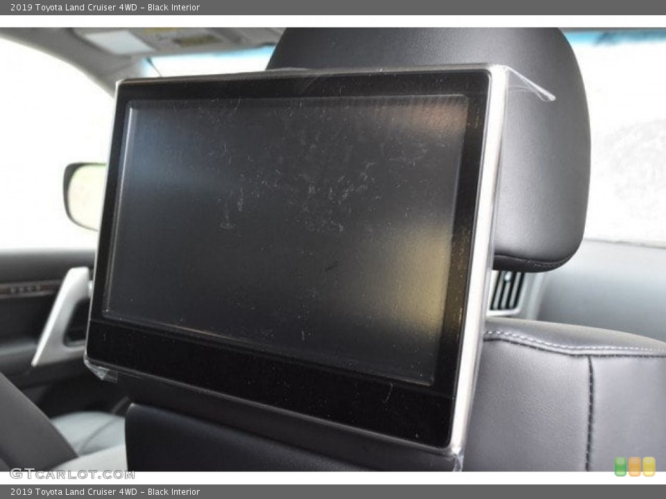 Black Interior Entertainment System for the 2019 Toyota Land Cruiser 4WD #129581229