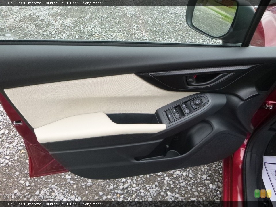 Ivory Interior Door Panel for the 2019 Subaru Impreza 2.0i Premium 4-Door #129581382