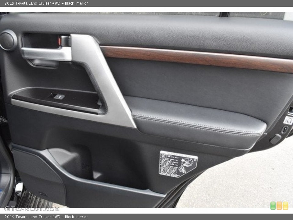 Black Interior Door Panel for the 2019 Toyota Land Cruiser 4WD #129581394