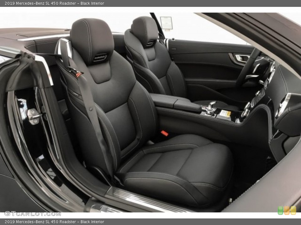 Black Interior Front Seat for the 2019 Mercedes-Benz SL 450 Roadster #129581604