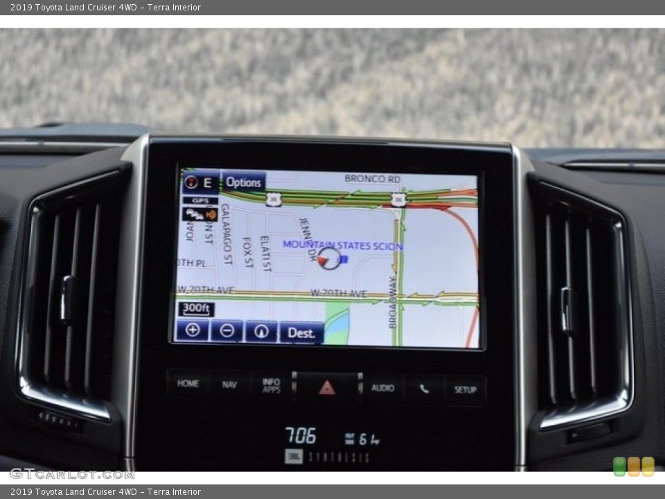 Terra Interior Navigation for the 2019 Toyota Land Cruiser 4WD #129581889