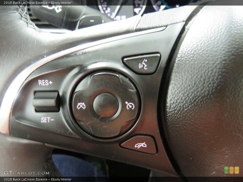 Ebony Interior Steering Wheel for the 2018 Buick LaCrosse Essence #129581940
