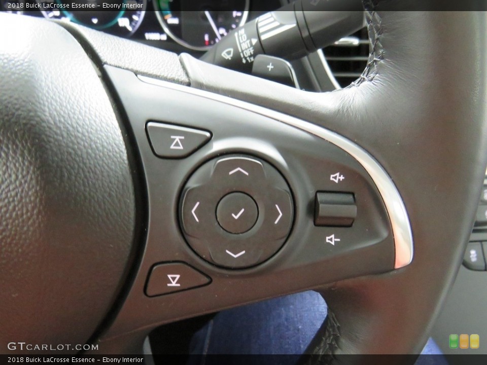 Ebony Interior Steering Wheel for the 2018 Buick LaCrosse Essence #129581955