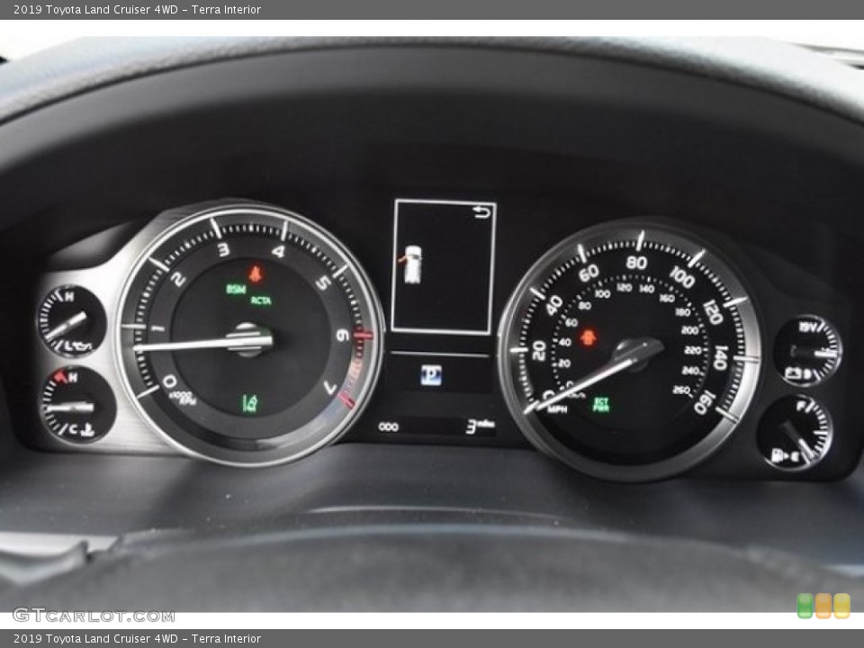 Terra Interior Gauges for the 2019 Toyota Land Cruiser 4WD #129582318