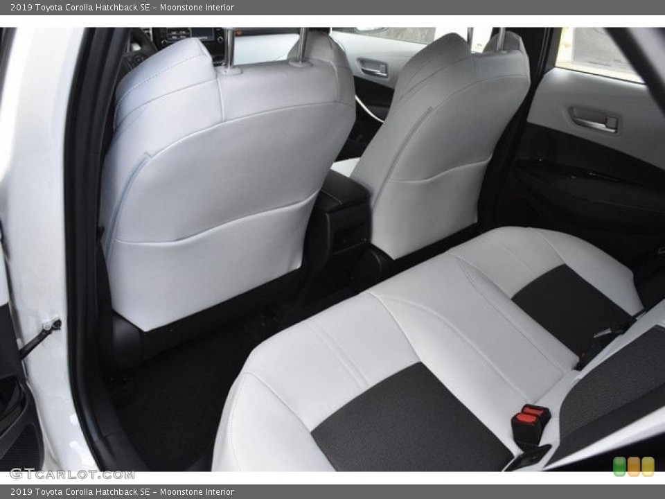 Moonstone Interior Rear Seat for the 2019 Toyota Corolla Hatchback SE #129582723