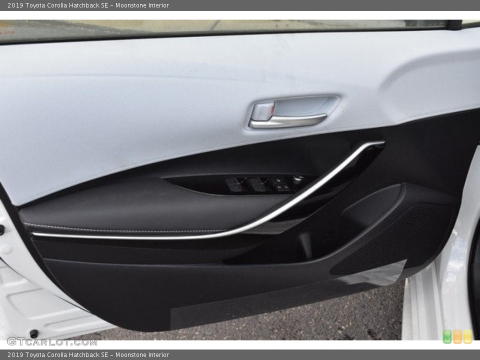 Moonstone Interior Door Panel for the 2019 Toyota Corolla Hatchback SE #129582837