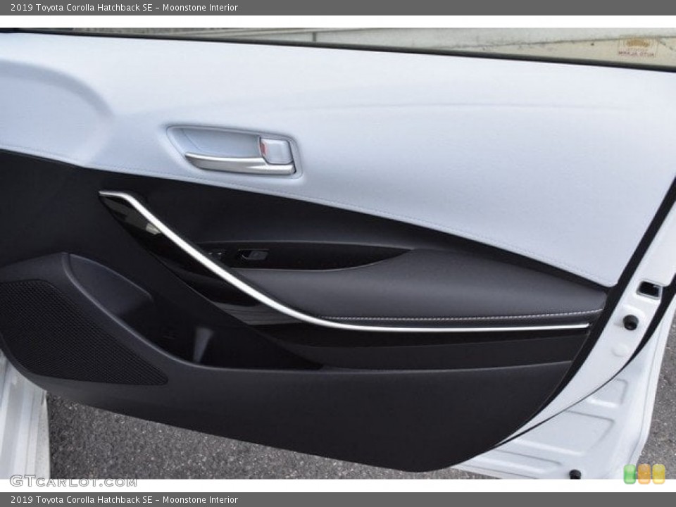 Moonstone Interior Door Panel for the 2019 Toyota Corolla Hatchback SE #129582891