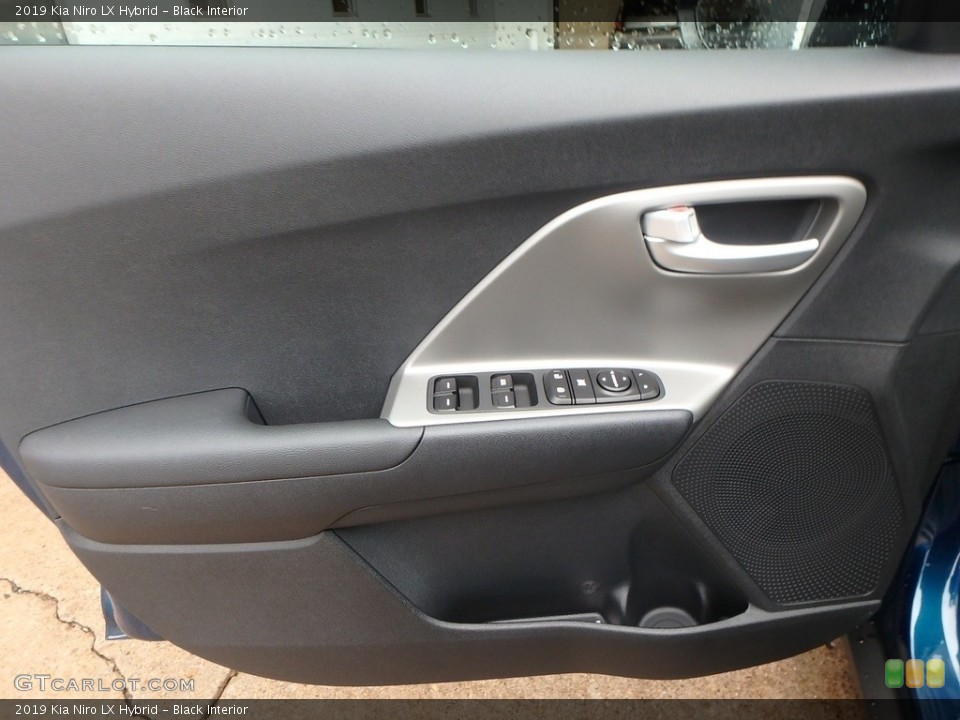 Black Interior Door Panel for the 2019 Kia Niro LX Hybrid #129585222