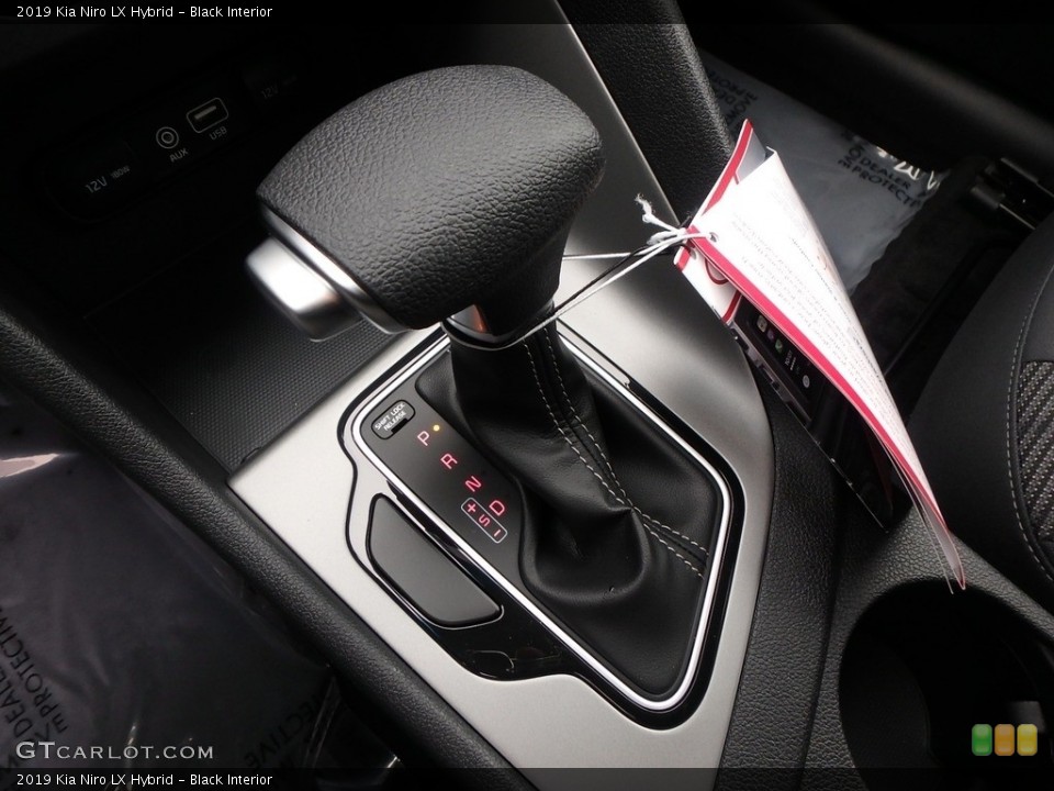 Black Interior Transmission for the 2019 Kia Niro LX Hybrid #129585345