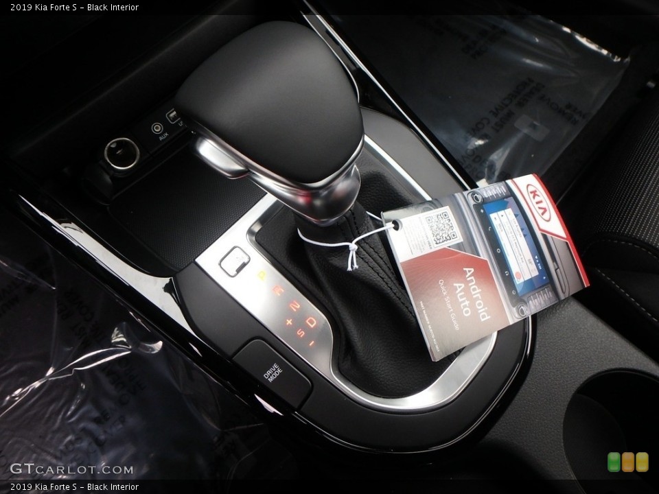 Black Interior Transmission for the 2019 Kia Forte S #129586587
