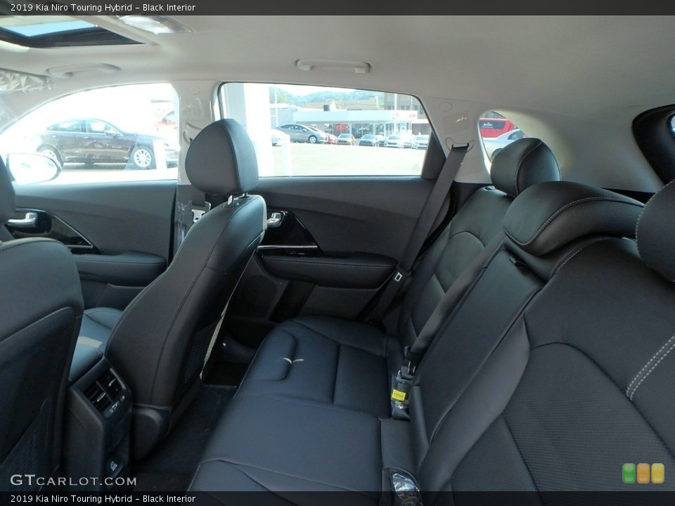 Black Interior Rear Seat for the 2019 Kia Niro Touring Hybrid #129587238