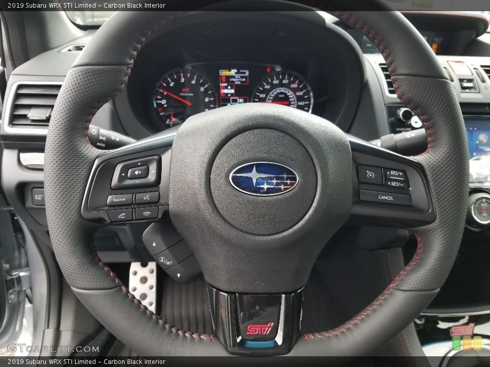 Carbon Black Interior Steering Wheel for the 2019 Subaru WRX STI Limited #129597661