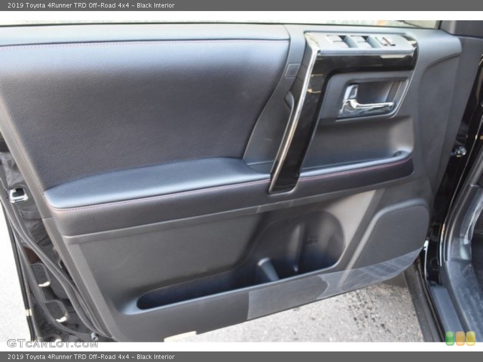 Black Interior Door Panel for the 2019 Toyota 4Runner TRD Off-Road 4x4 #129605323