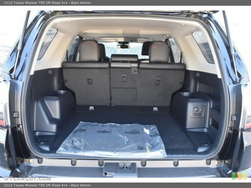 Black Interior Trunk for the 2019 Toyota 4Runner TRD Off-Road 4x4 #129605545