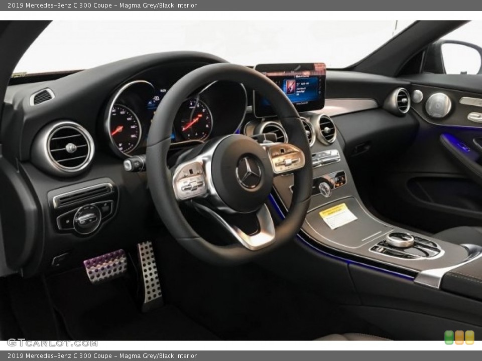 Magma Grey/Black Interior Dashboard for the 2019 Mercedes-Benz C 300 Coupe #129605641