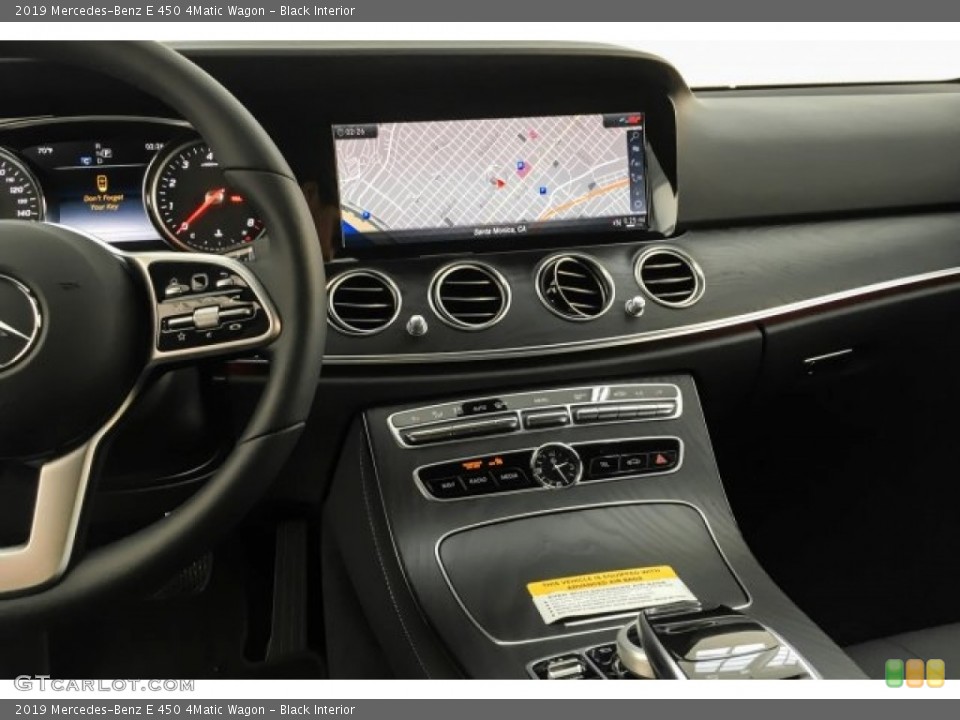 Black Interior Controls for the 2019 Mercedes-Benz E 450 4Matic Wagon #129606835