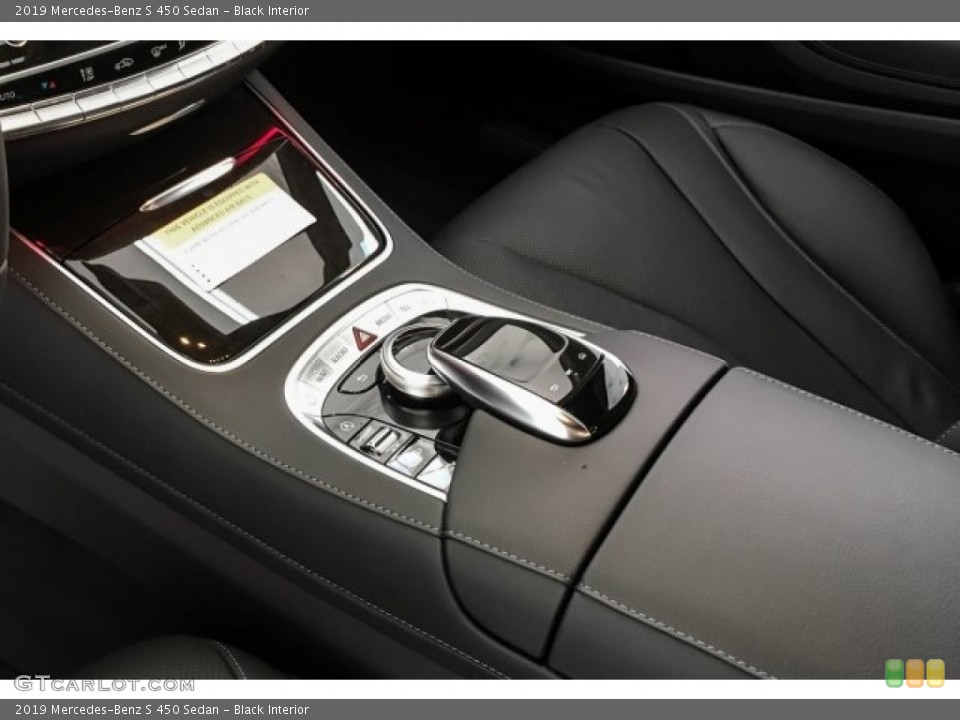 Black Interior Controls for the 2019 Mercedes-Benz S 450 Sedan #129607789
