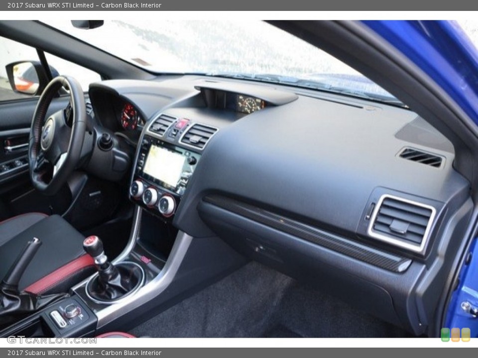 Carbon Black Interior Dashboard for the 2017 Subaru WRX STI Limited #129608392