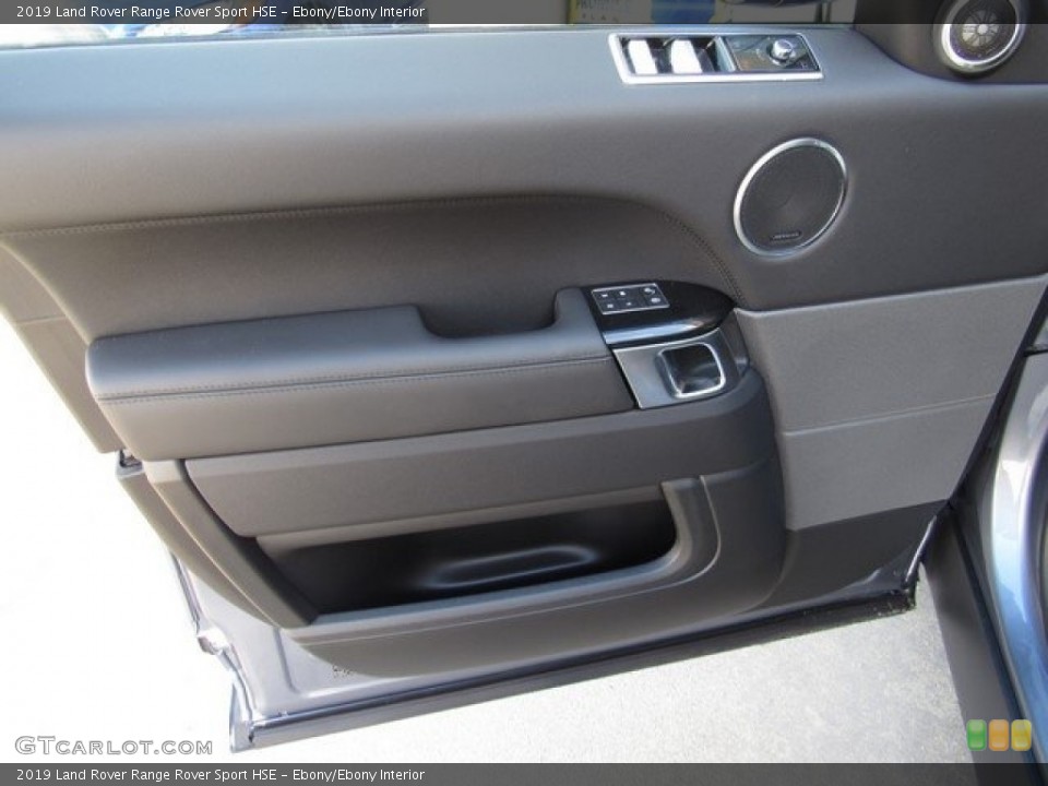 Ebony/Ebony Interior Door Panel for the 2019 Land Rover Range Rover Sport HSE #129611341