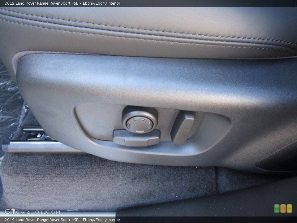 Ebony/Ebony Interior Controls for the 2019 Land Rover Range Rover Sport HSE #129611374