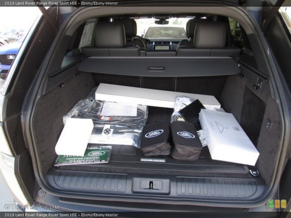 Ebony/Ebony Interior Trunk for the 2019 Land Rover Range Rover Sport HSE #129611929
