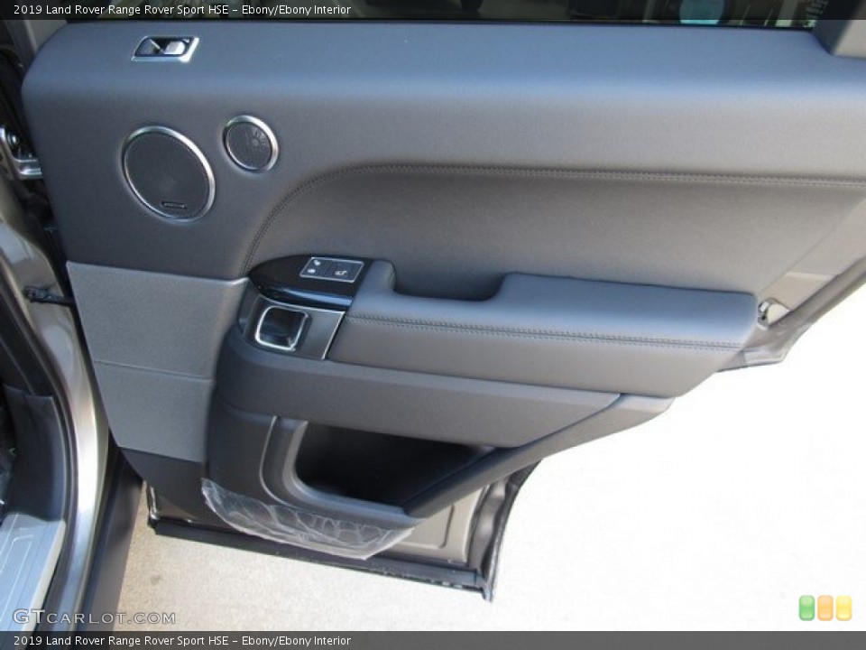 Ebony/Ebony Interior Door Panel for the 2019 Land Rover Range Rover Sport HSE #129611986