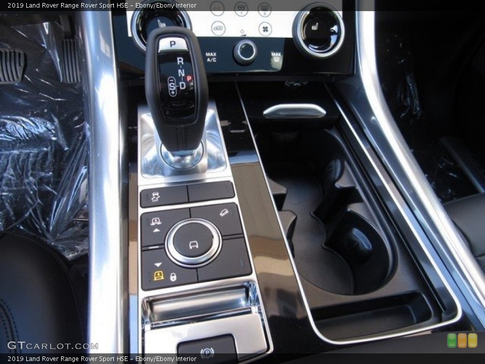 Ebony/Ebony Interior Transmission for the 2019 Land Rover Range Rover Sport HSE #129612208