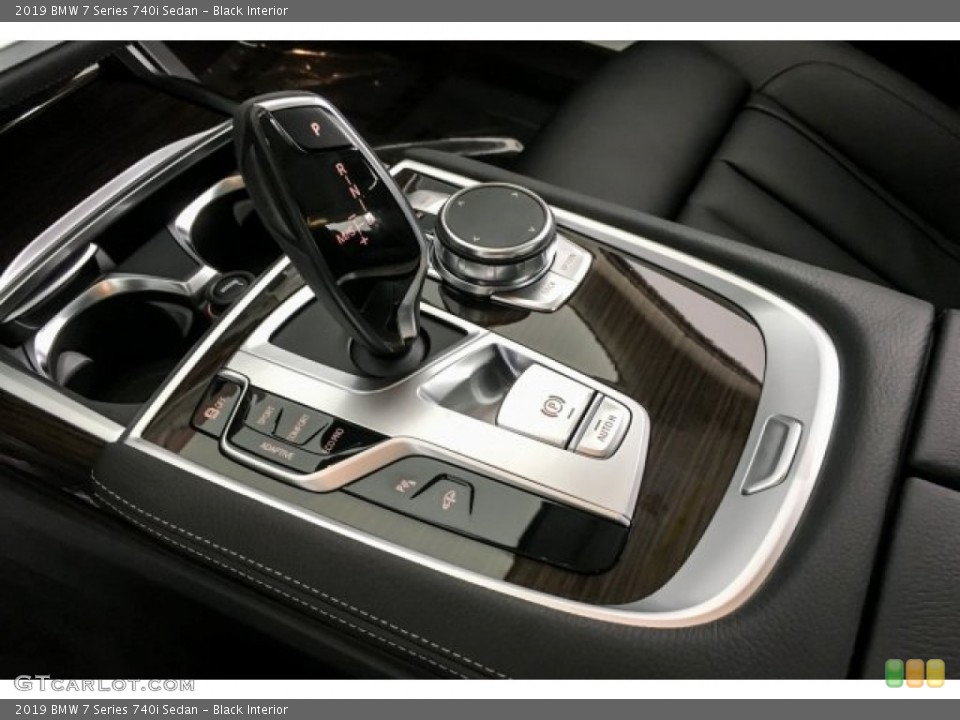 Black Interior Transmission for the 2019 BMW 7 Series 740i Sedan #129614404