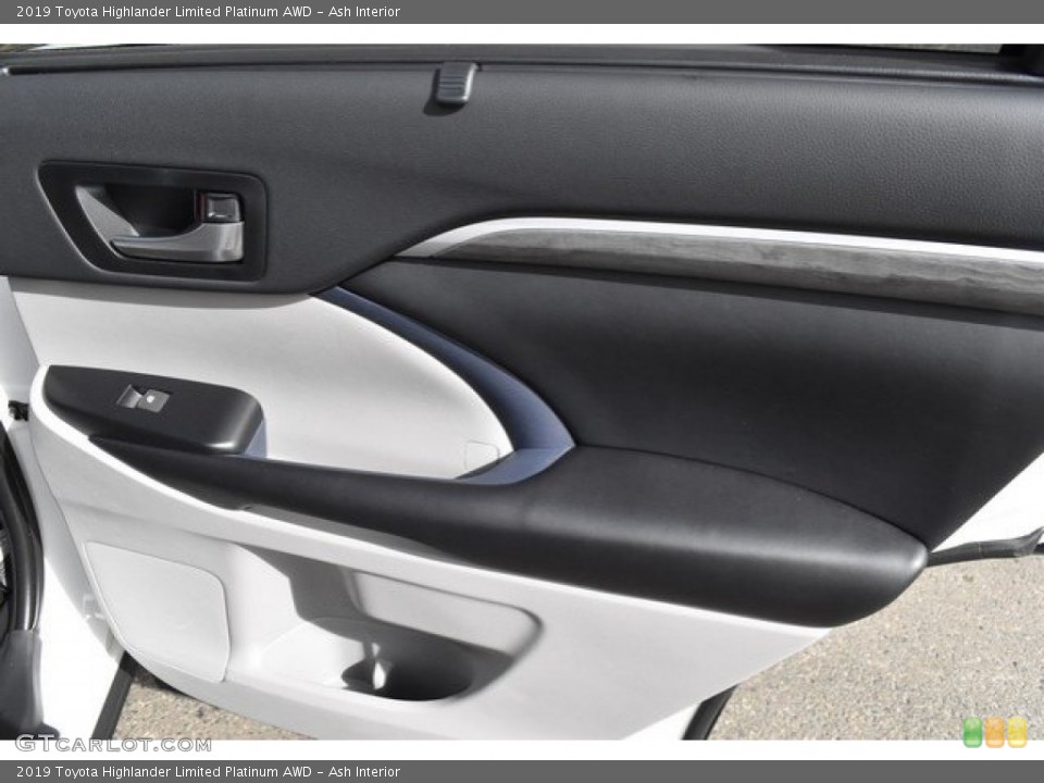 Ash Interior Door Panel for the 2019 Toyota Highlander Limited Platinum AWD #129618635