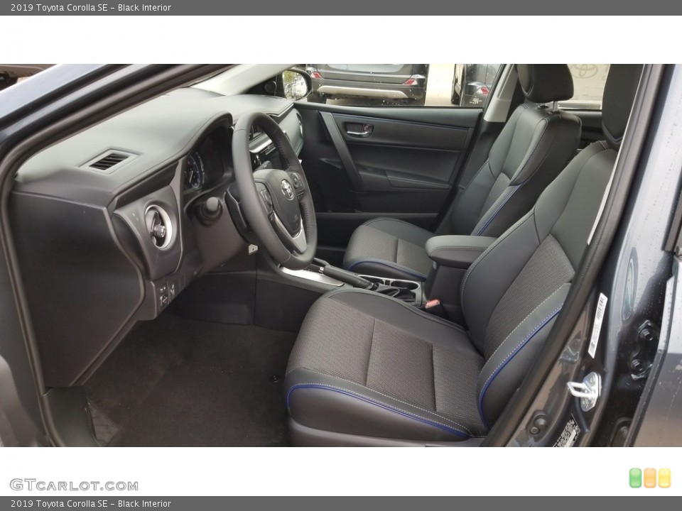 Black Interior Photo for the 2019 Toyota Corolla SE #129619433