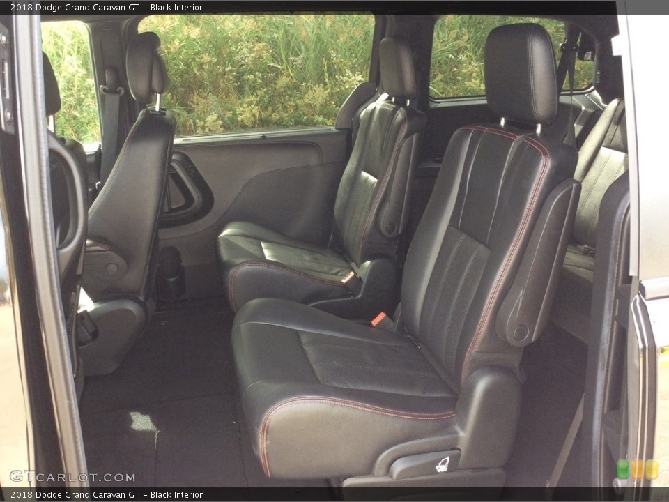 Black Interior Rear Seat for the 2018 Dodge Grand Caravan GT #129622931