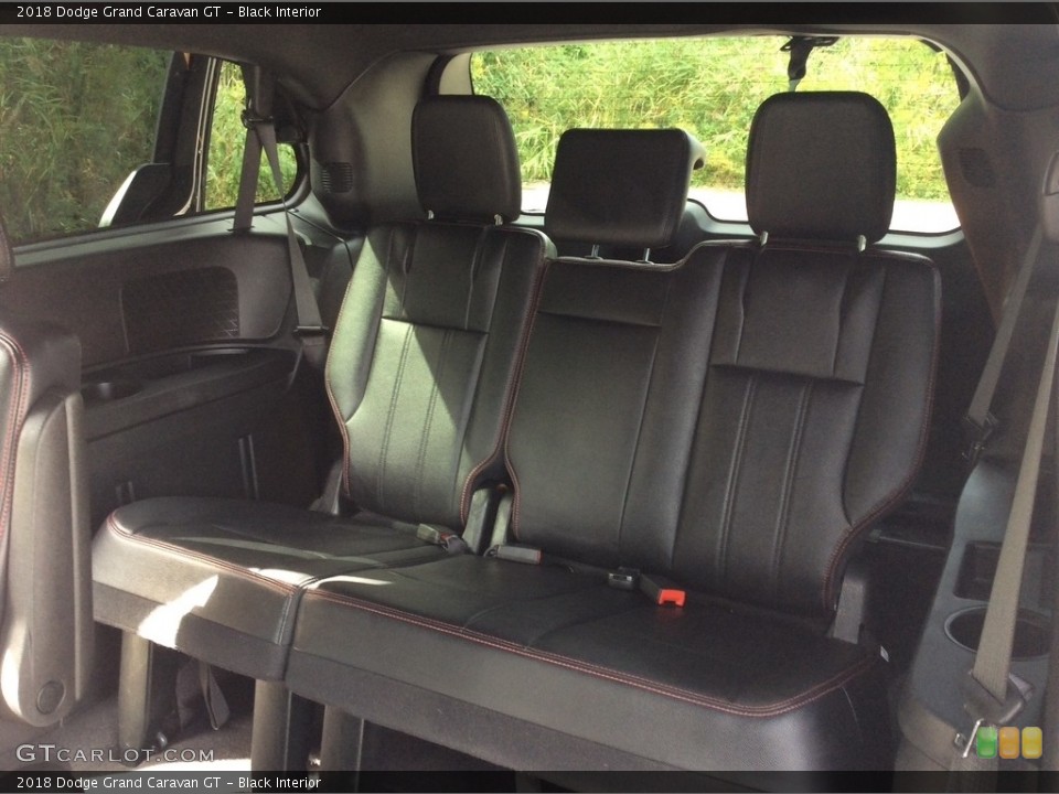 Black Interior Rear Seat for the 2018 Dodge Grand Caravan GT #129622958