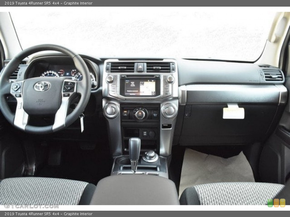 Graphite Interior Dashboard for the 2019 Toyota 4Runner SR5 4x4 #129623483