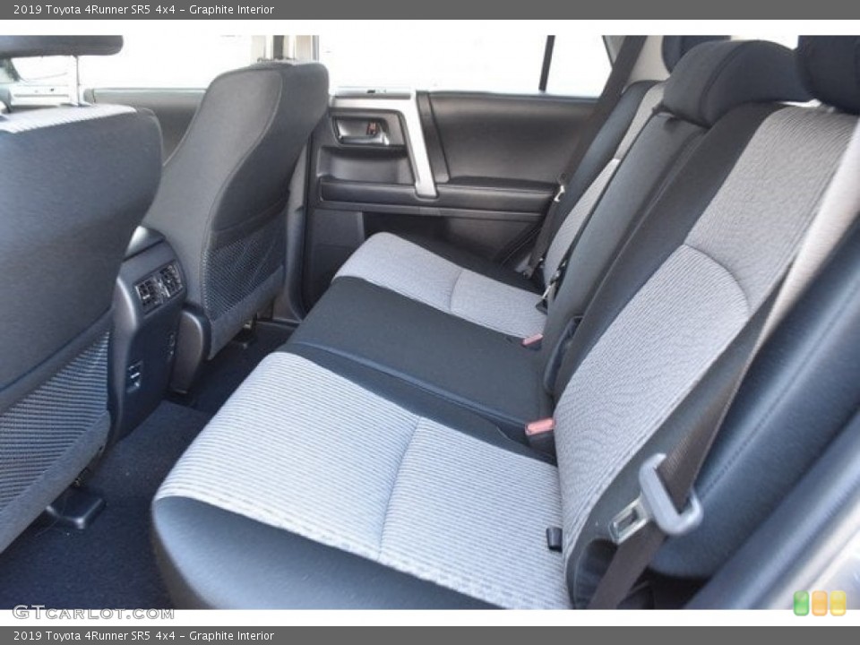 Graphite Interior Rear Seat for the 2019 Toyota 4Runner SR5 4x4 #129623624