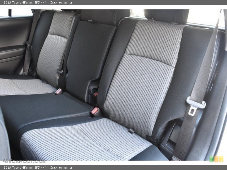 Graphite Interior Rear Seat for the 2019 Toyota 4Runner SR5 4x4 #129623642