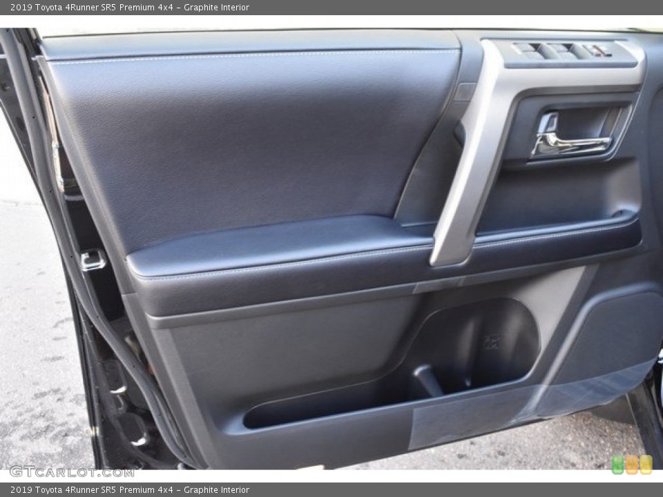 Graphite Interior Door Panel for the 2019 Toyota 4Runner SR5 Premium 4x4 #129624404